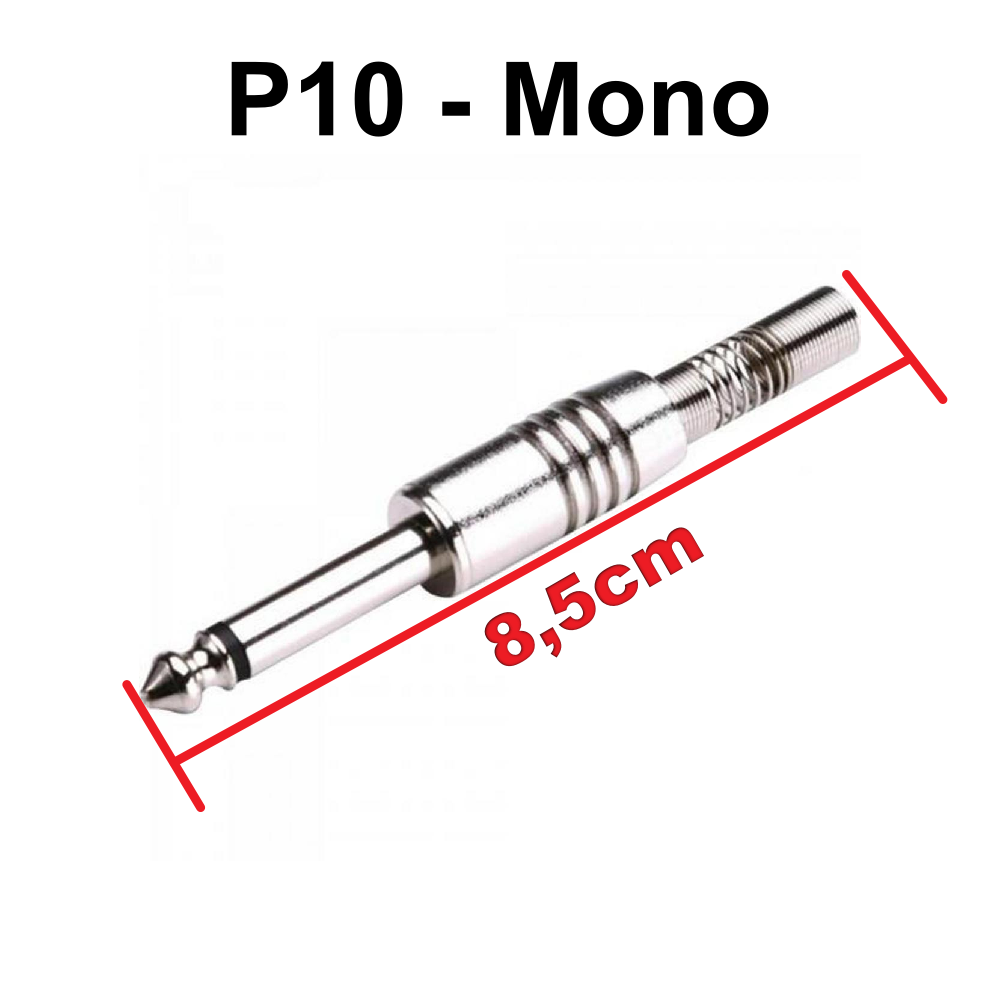 Plug P10 Mono Ninja - Santo Angelo - Imagem 5