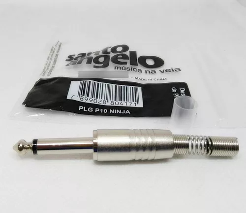 Plug P10 Mono Ninja - Santo Angelo - Imagem 4