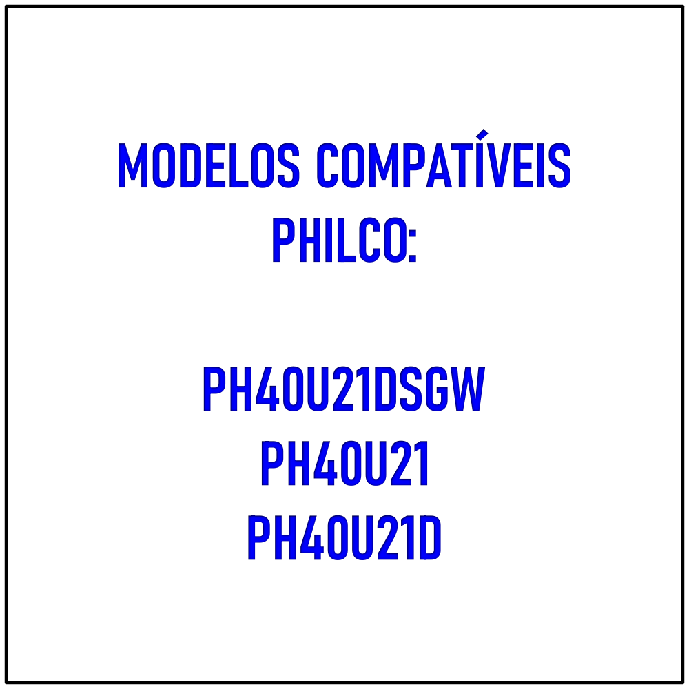 Barra Philco 40" Ph40u21dsgw - Kit com 4 Barras De LEDs - 3V - Imagem 5