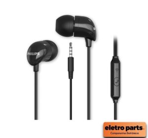 Fone de Ouvido Philips Clear Sound - Preto
