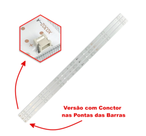 Barra Philco 39" PTV39G50S / 39G60S / 39G65 - 3 Barras 7 Led's