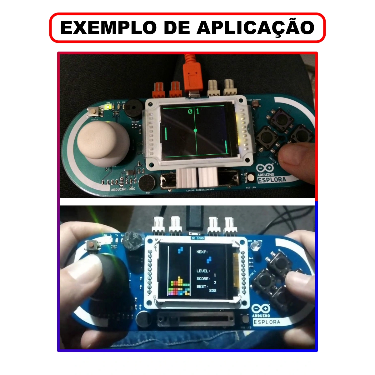 Display LCD TFT 1,8" - ESPLORA (sem touch) - Imagem 3