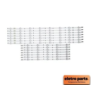 Barra De LED Samsung 60" UN60H6300 / 60H6350 / 60H6400 - 14 Barras Led's 3V