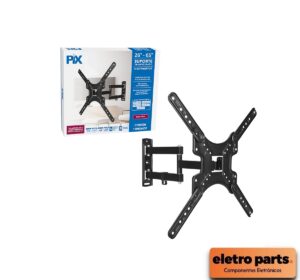 Suporte Tri-Articulado Para TV 26 a 65" - Braço 42cm- PX-P4