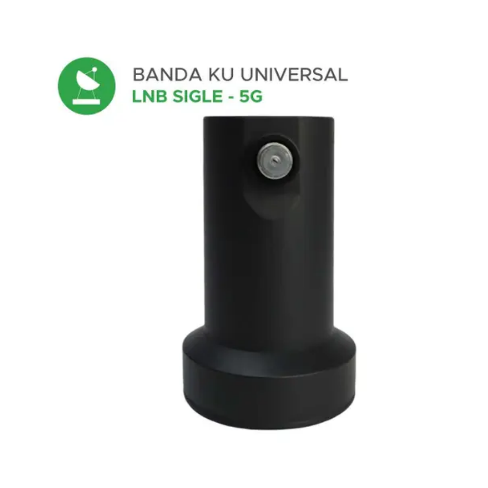 LNB BANDA KU 5G - Single - Com Filtro 5G - Pix - Imagem 3