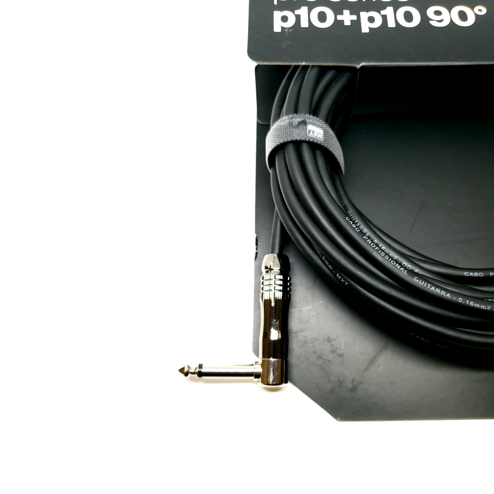 Cabo P10 x P10 c/ 10 Metros Conector 90º - MXT Pro Series - Imagem 2