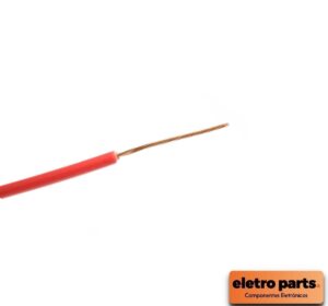 Fio / Cabo Flexível 0,30mm - Vermelho - Venda Por Metro