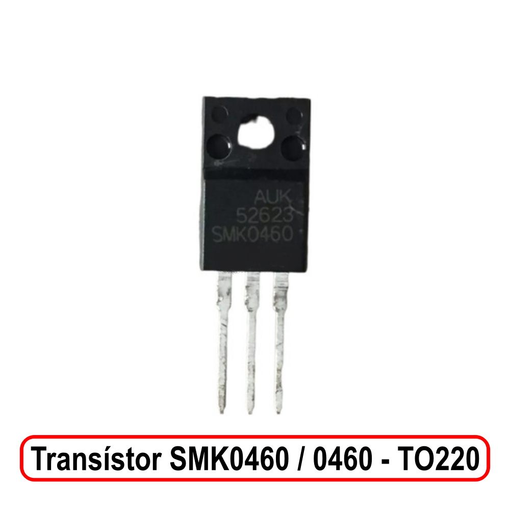 Transistor SMK0460 – TO-220 – N-Channel MOSFET 600V 4A - Imagem 2