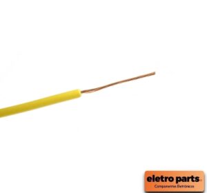 Fio / Cabo Flexível 0,30mm – Amarelo – Venda Por Metro
