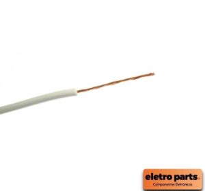 Fio / Cabo Flexível 0,30mm – Branco – Venda Por Metro