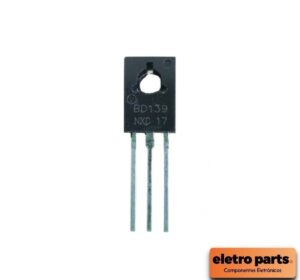 Transistor BD139 Isolado – NPN – 80V 1,5A – TO-126