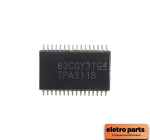 🔊 C.I. TPA3118 - SMD / Amplificador Digital Classe D