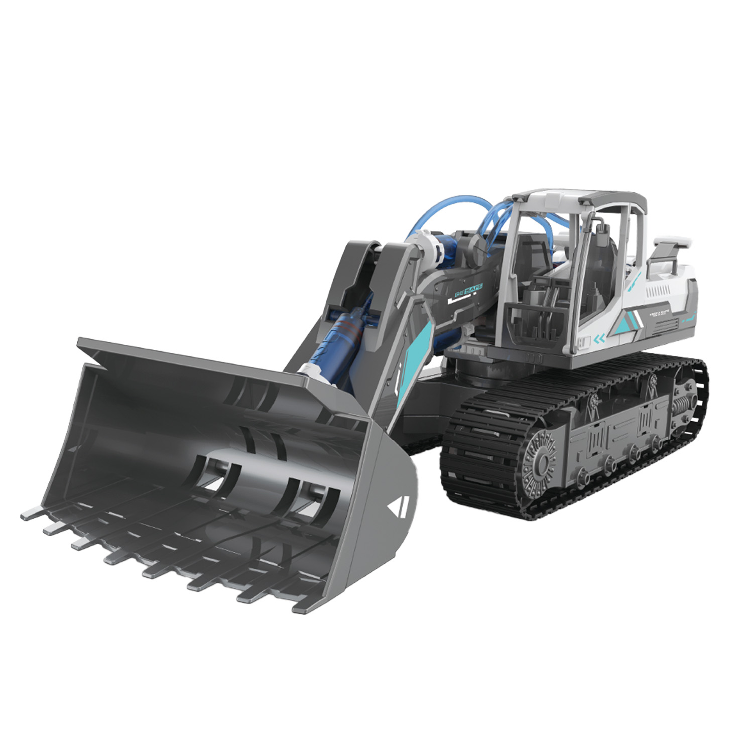 Escavadeira Caçamba Hidráulica – Kit Educativo com 127 Peças - Imagem 3