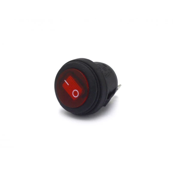 Chave Gangorra Prova D´Água Vermelha 3 Terminais - KCD1-105N-W