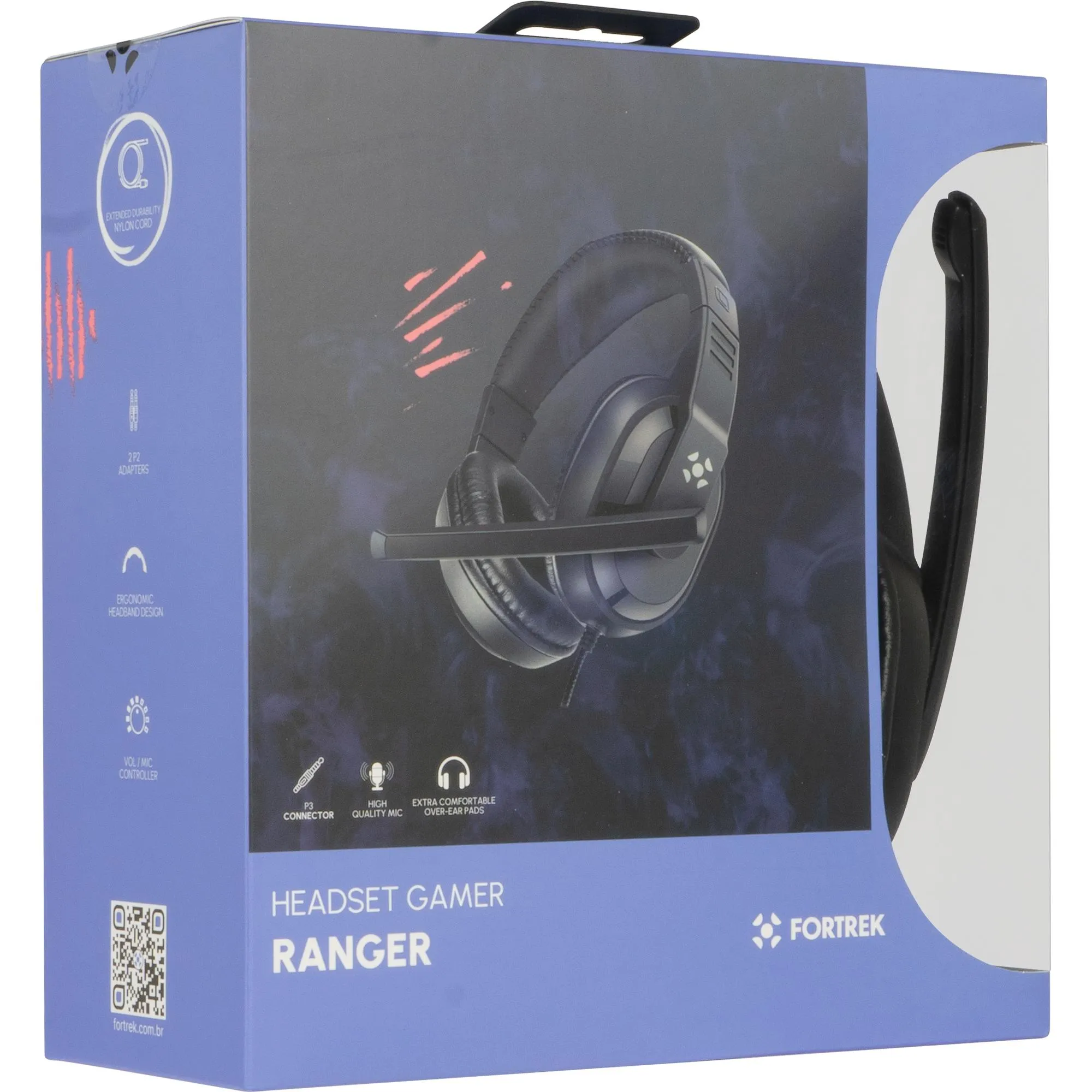 Headset Gamer Fortrek Ranger – Som Potente e Conforto Extremo - Imagem 5