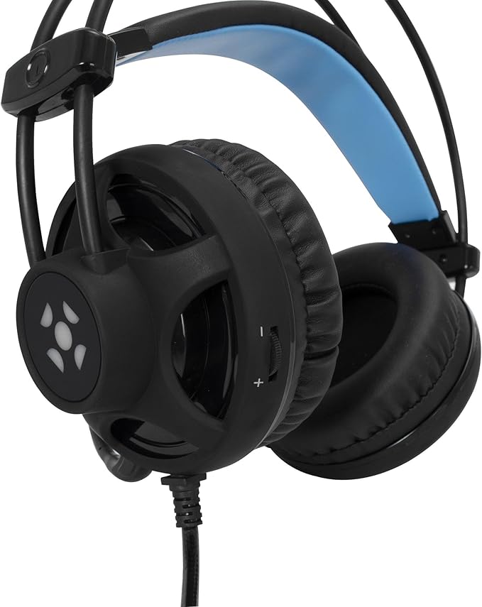 Headset Gamer Pro H2 – P3 / Áudio Imersivo com LED Azul - Imagem 4