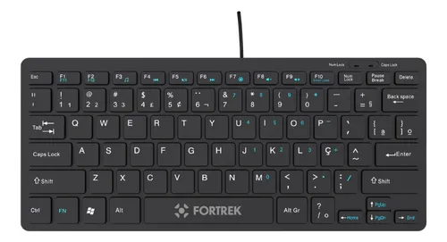 Teclado Office Fortrek Mini K13 – Compacto, Confortável e Funcional - Imagem 3