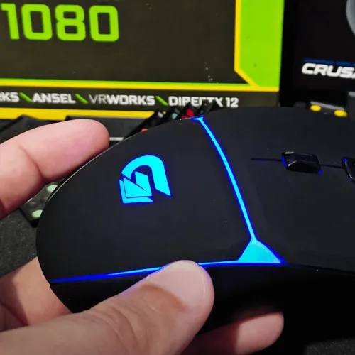 Mouse Gamer Crusader 12800 Dpi - Fortrek - Imagem 4