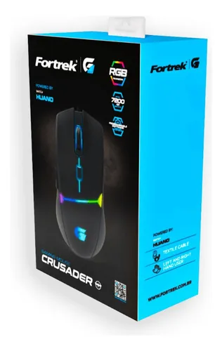 Mouse Gamer Crusader 12800 Dpi - Fortrek - Imagem 5