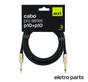 Cabo P10 x P10 c/ 3 Metros - MXT Pro Series
