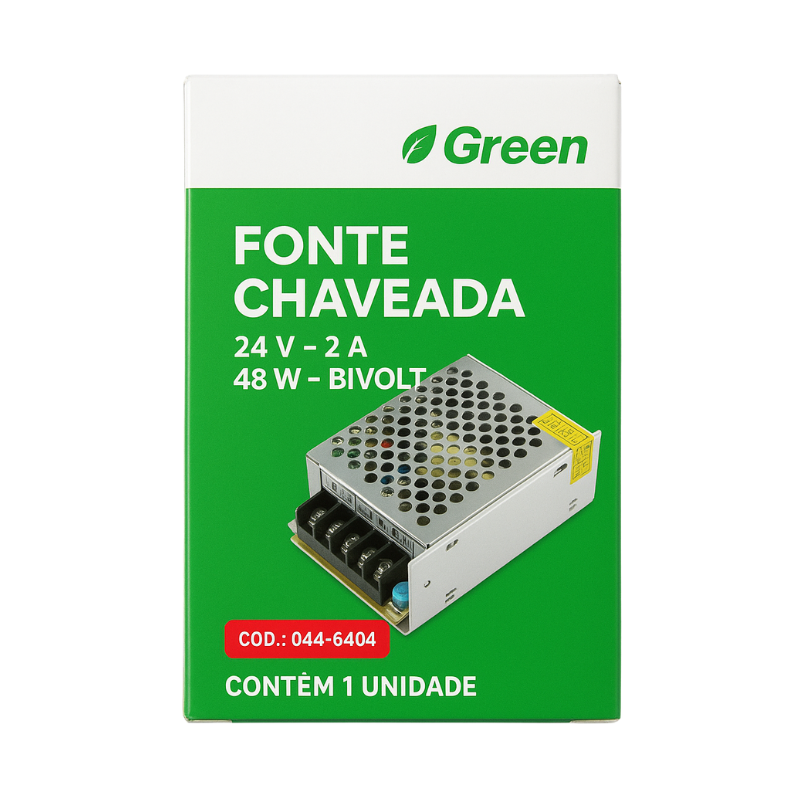 Fonte 24V x 2A - 48W - Tipo Colmeia - Bivolt - Imagem 5