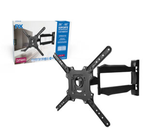 Suporte Tri-Articulado p/ TV 26 x 65" Braço Longo 62cm