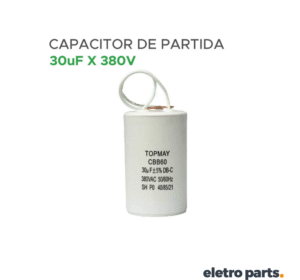 Capacitor ACV 30µF 380VAC – CBB60 Motor/Partida