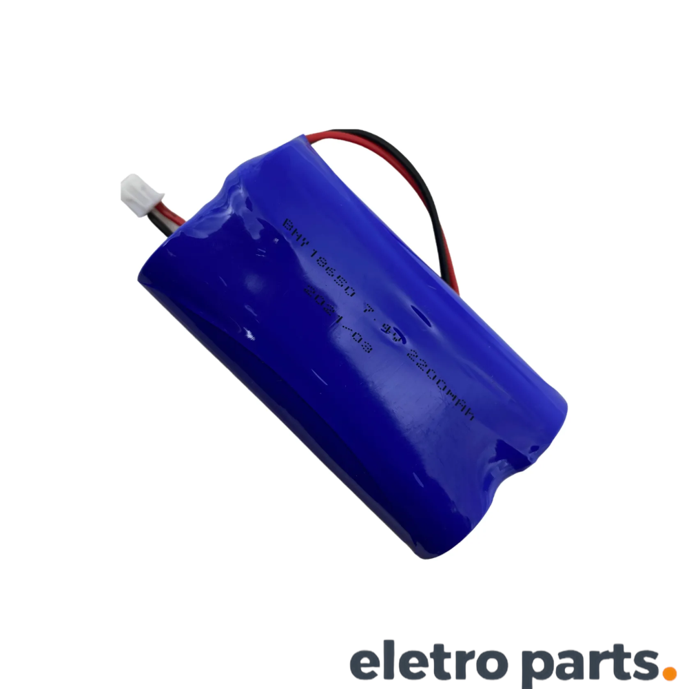 Bateria Li-Ion Recarregável 7,4V 2200mAh p/ Caixa de Som Mondial / Lennox