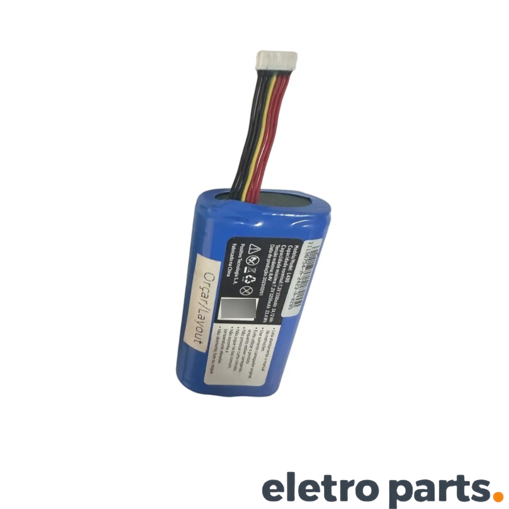 Bateria Li-Ion Recarregável 7,2V 3350mAh p/ Maquininha L400