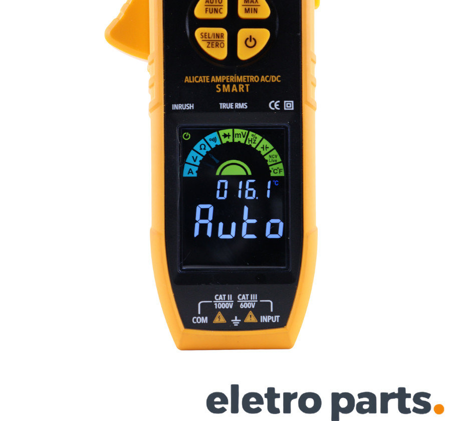 Alicate Amperímetro AC/DC Smart HA-7200 Hikari - Imagem 6