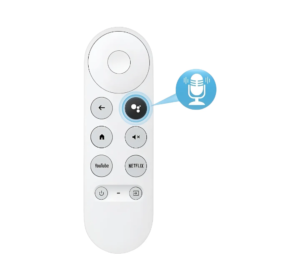 Controle Remoto Chromecast 4K Google TV com Comando de Voz