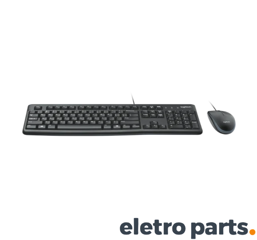 Combo Teclado + Mouse MK120 Preto - Logitech - Imagem 2