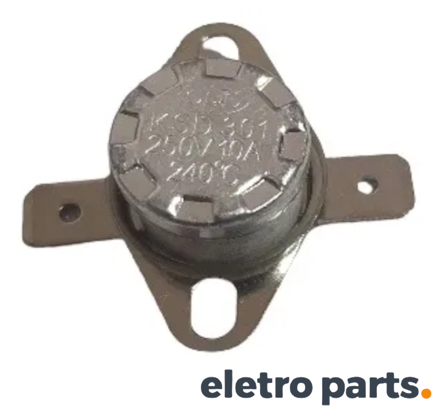 Termostato KSD-301 240°C 10A 250V - Imagem 4