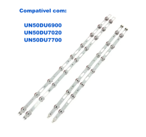 Barra Samsung 50" UN50DU7700 / UN50DU7020 - 4 Barras