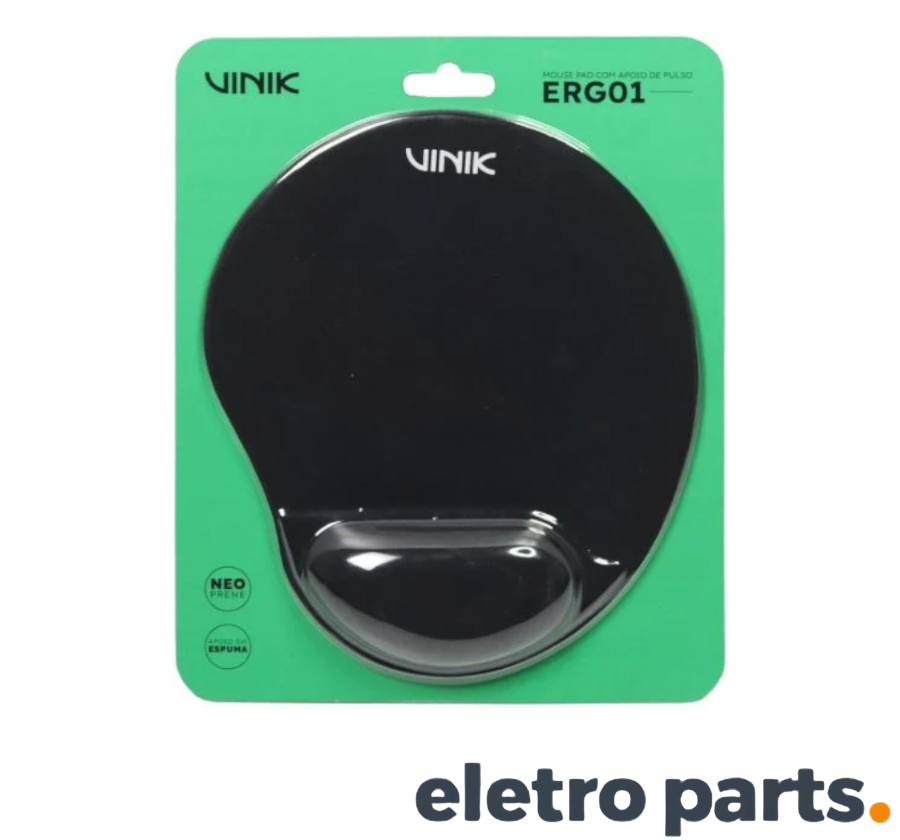 Mouse Pad com Apoio de Pulso - Vinik