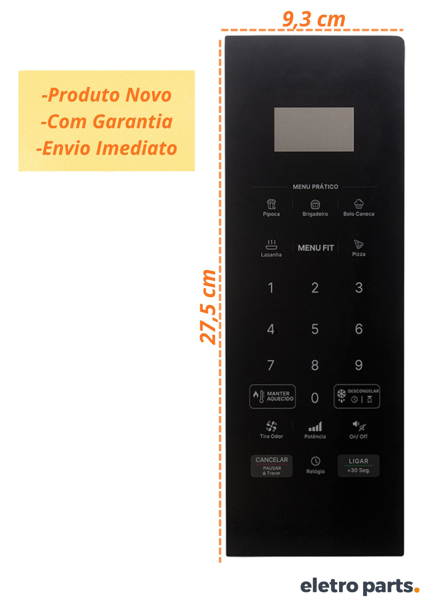 Membrana Philco PM36 - Preta / 27,5 x 9,3cm - Imagem 3