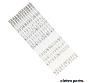 Barra TCL 65" 65P2US - 12 Barras c/ 7 Led's 6V