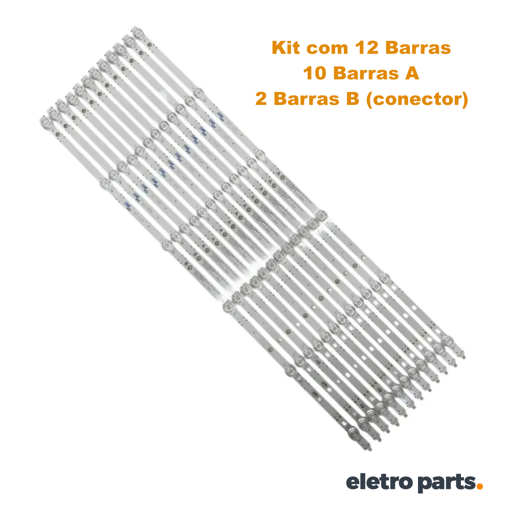 Barra JVC 70" LT70MB508 - 12 Barras / 6 Led's - Imagem 2