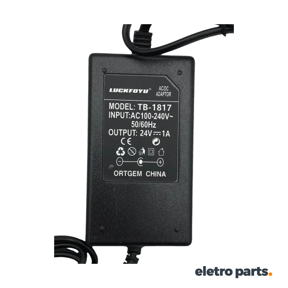 Fonte Chaveada 24V 1A Bivolt – Plug P4 - Imagem 2