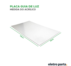 Acrílico LGP TV Samsung 50AU / 50BU - Painel PMMA