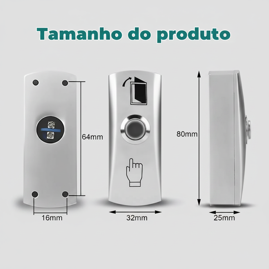 Chave para Controle de Acesso de Sobrepor - Imagem 6