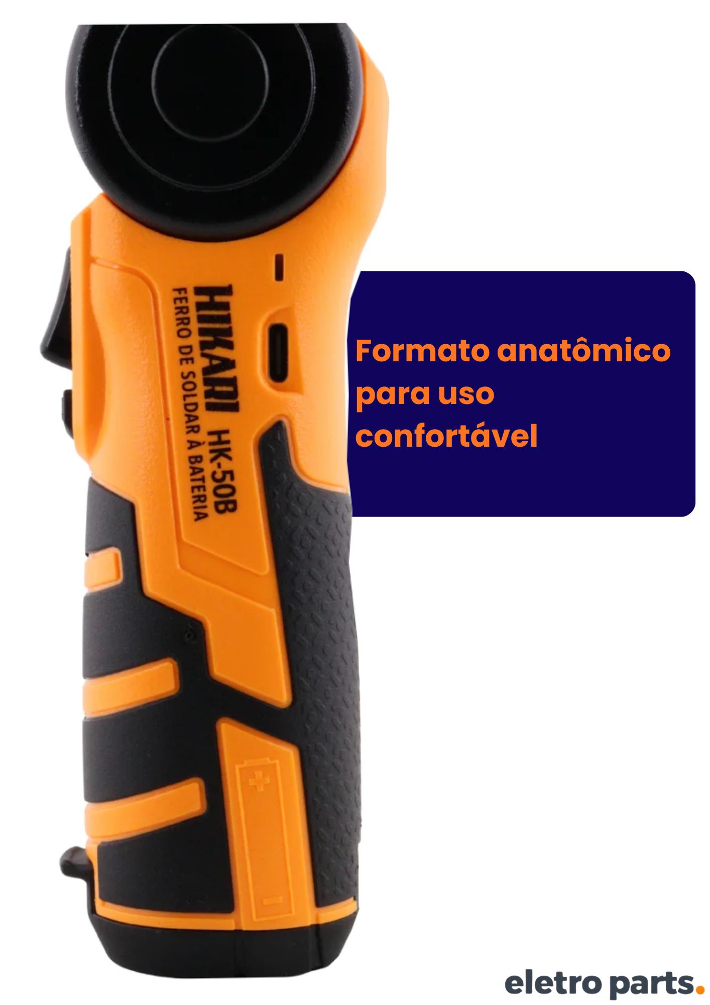 Ferro Solda a Bateria HK-50B - Hikari - Imagem 4