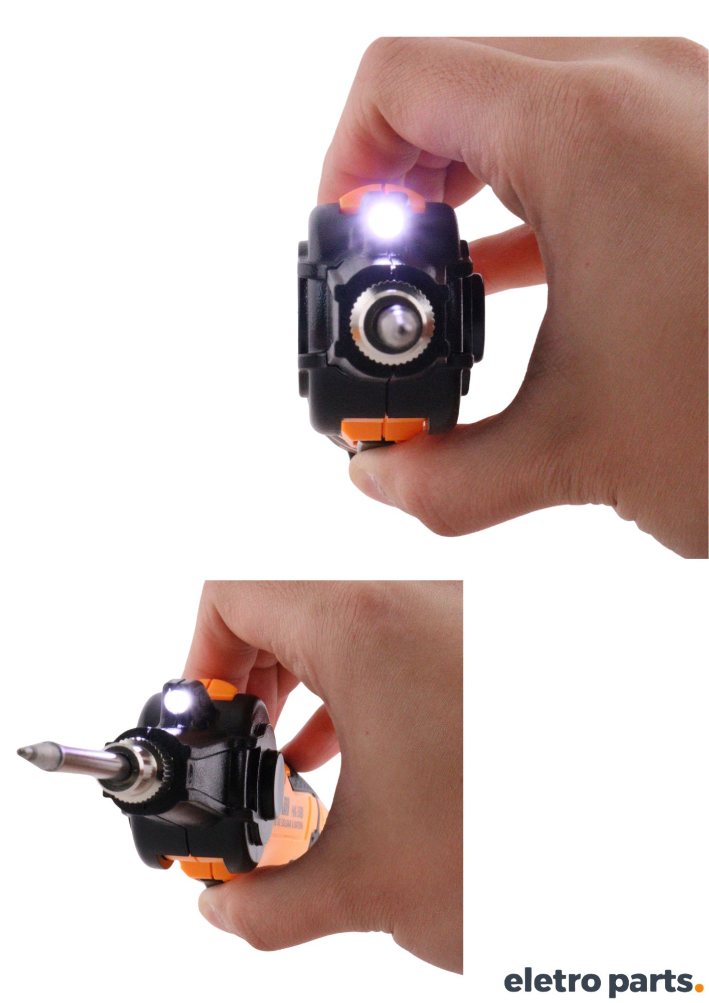Ferro Solda a Bateria HK-50B - Hikari - Imagem 6