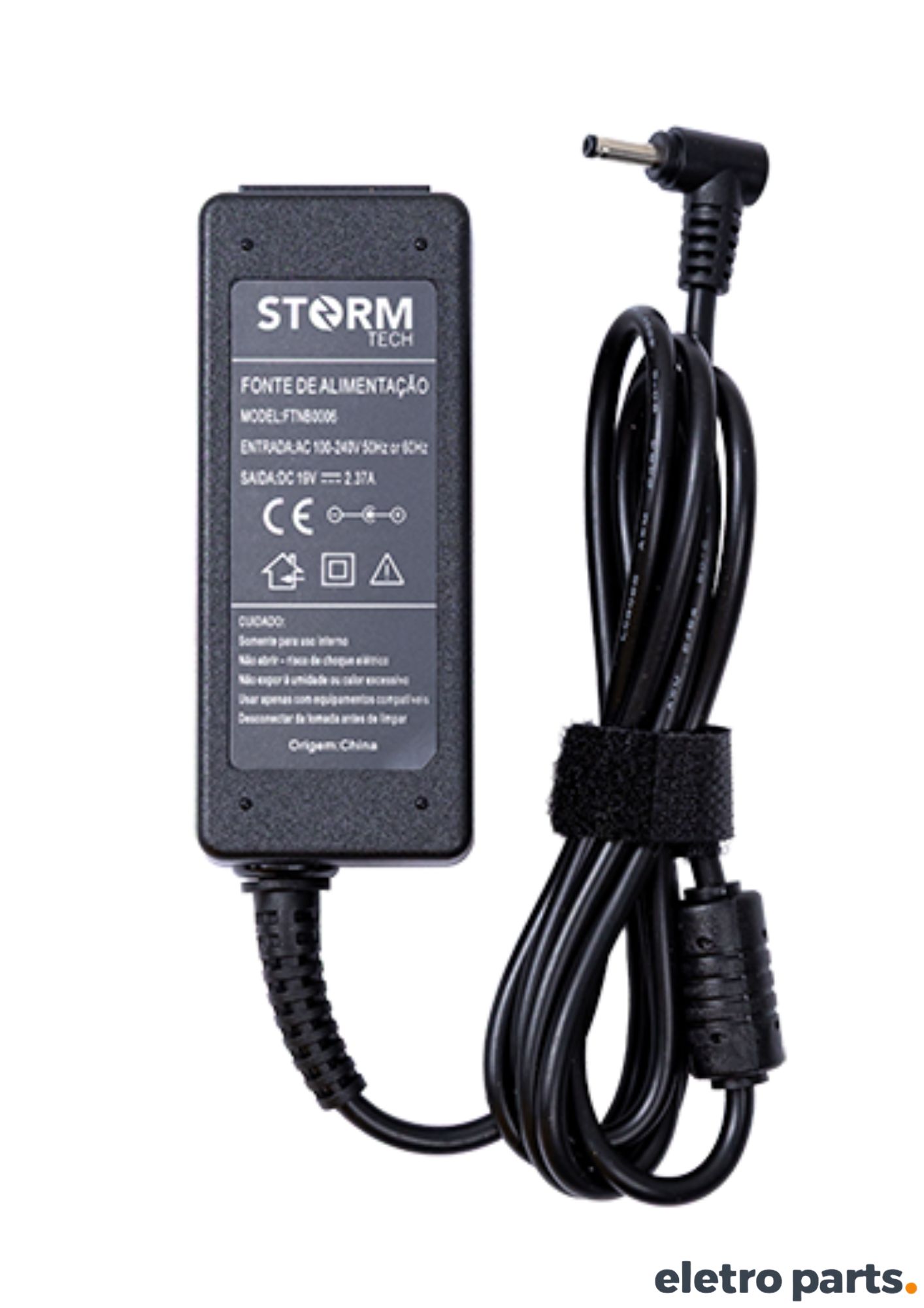 Fonte 19V x 2,37A / 45W - Plug Fino 3,5 x 1,1mm - Acer Aspire