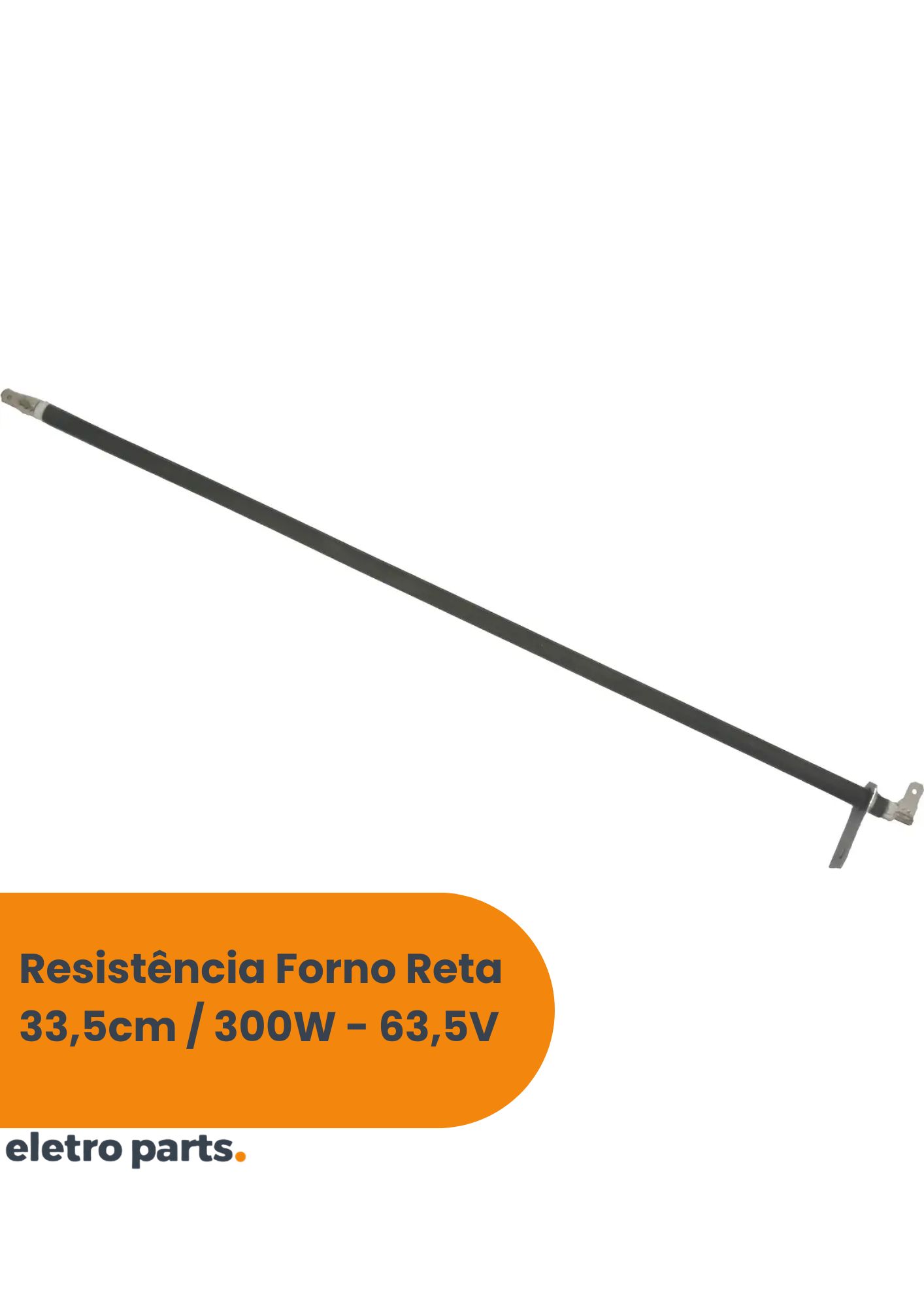 Resistência Forno Reta 33,5cm / 300W - 63,5V - Imagem 2