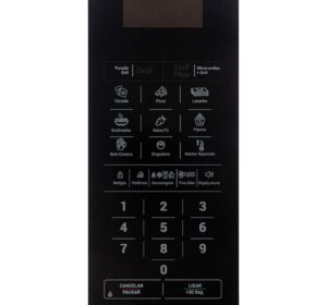 Membrana Philco PMO37IG - Preta com 22,5 cm x 8,1 cm