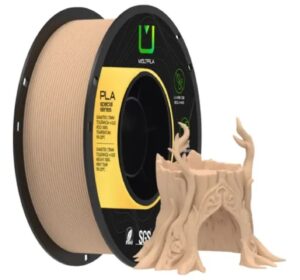 Filamento PLA Woody Nogueira 1,75 mm 1 kg MultFila para Impressora 3D