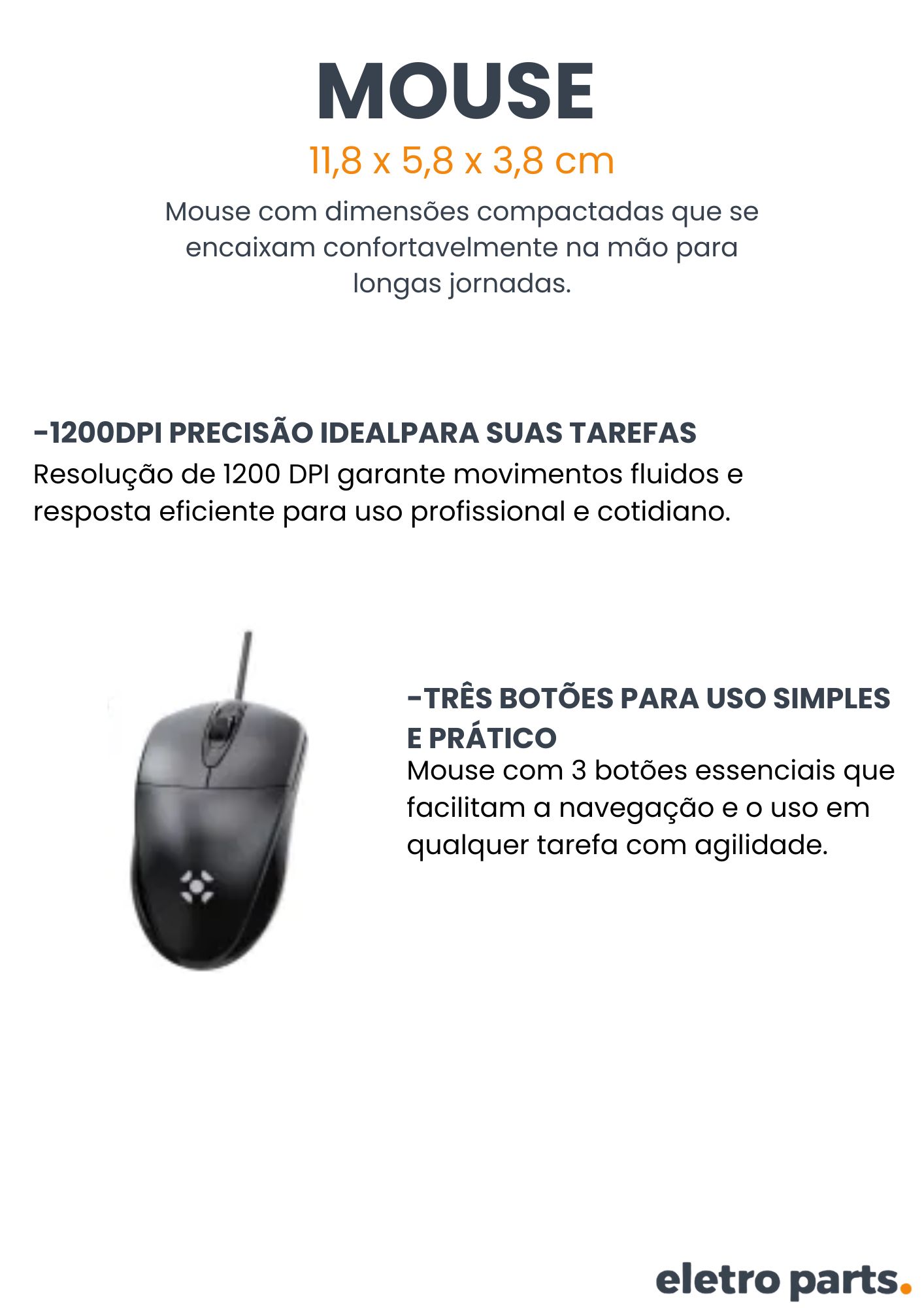 Combo Teclado + Mouse C13 - Fortrek - Imagem 3