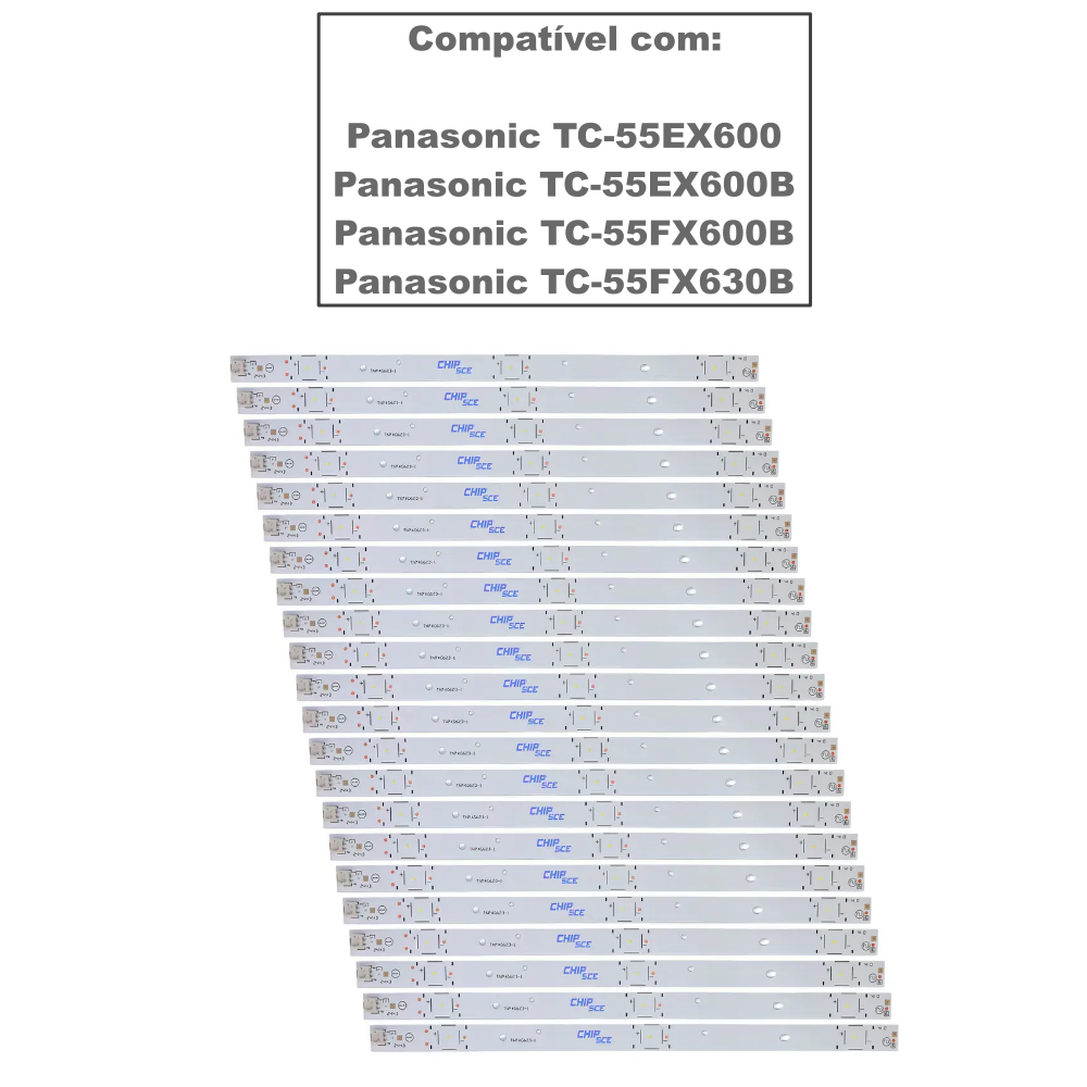 Barra Panasonic 55" TC-55EX600 / 55FX630 - 22 Barras - Imagem 3