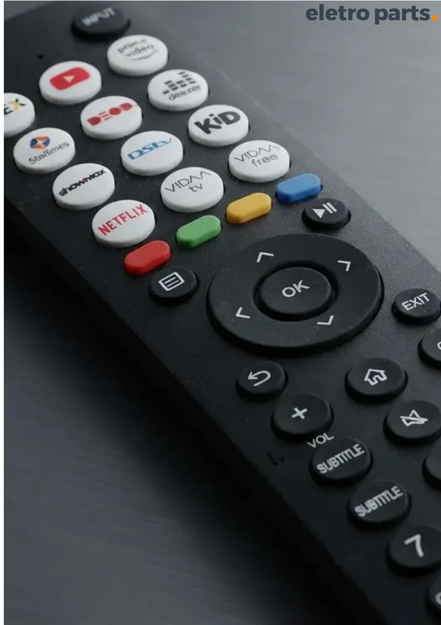 Controle Remoto TV Hisense Smart - Imagem 3